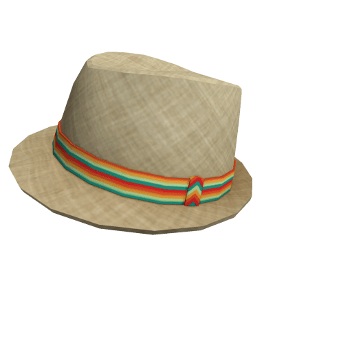 Rainbow Band Fedora