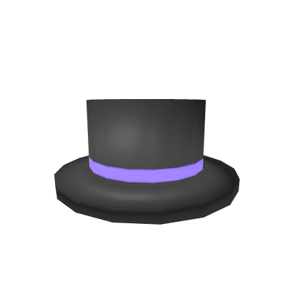 BIG: Purple Banded Top Hat