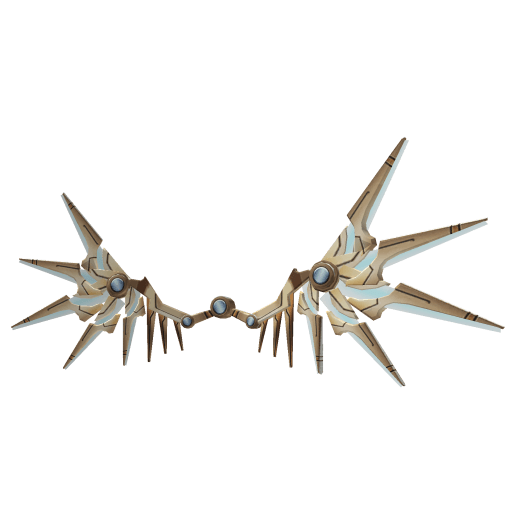 Gold Mechaknight Wings