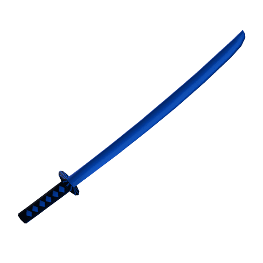 Blue Katana of One Thousand Tears