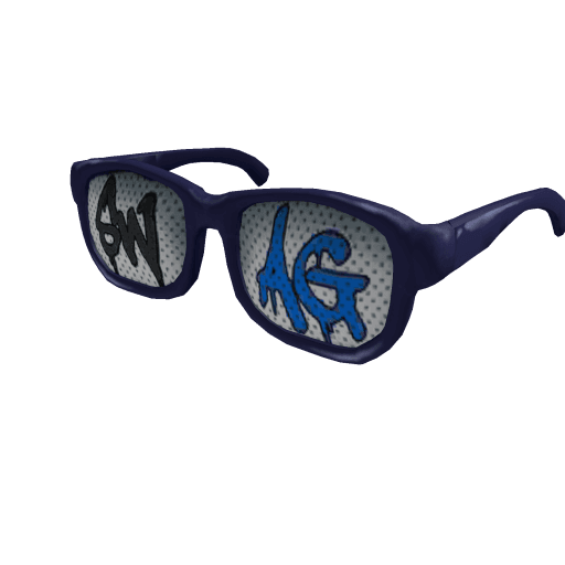 Blue Swag Shades