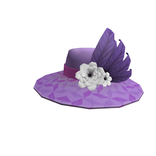 Fancy Purple Hat