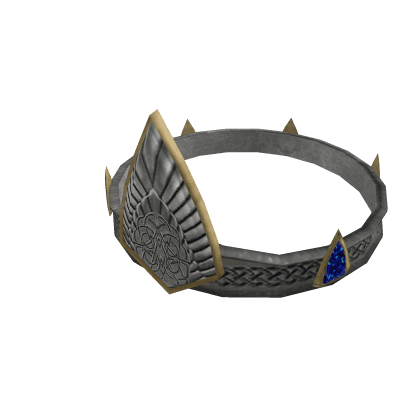 Platinum and Sapphire Circlet of the Elven King