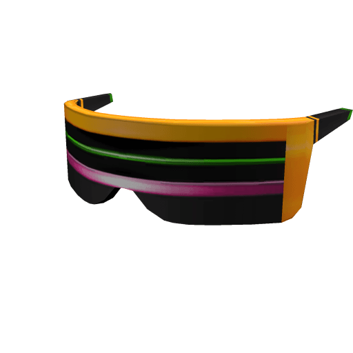 Neon Chrome Glasses