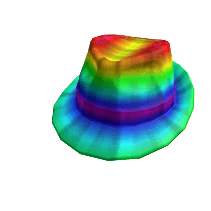 Rainbow Fedora