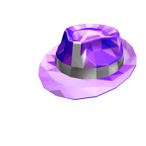 Purple Sparkle Time Fedora