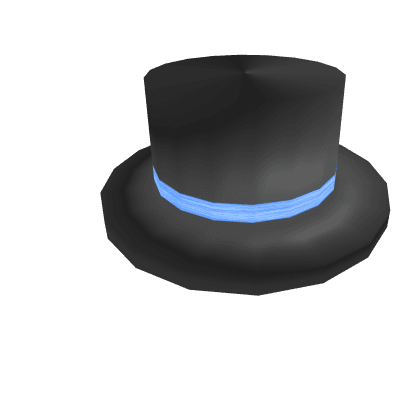 Blue Banded Top Hat