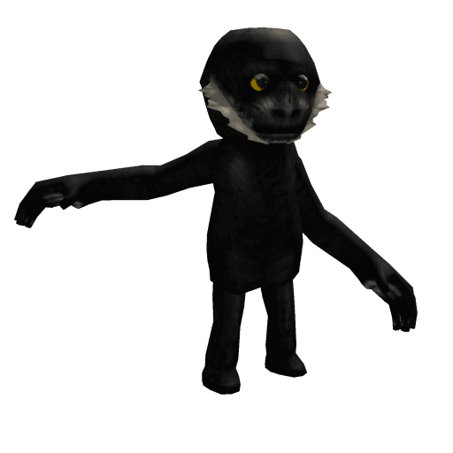 Creepy Zombie Monkey