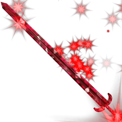 Red Sparkle Time Claymore