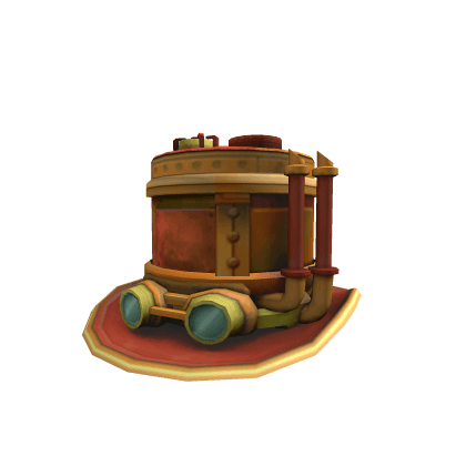 Copper Steampunk Top Hat