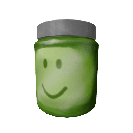 Putrid Green Head in A Jar