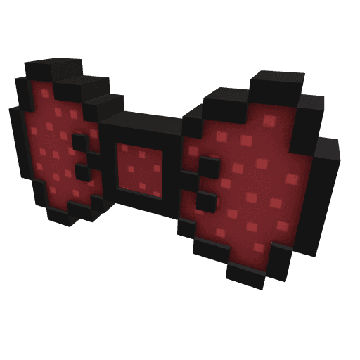 Red 8-Bit Bow Tie