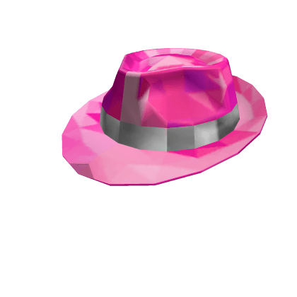 Pink Sparkle Time Fedora