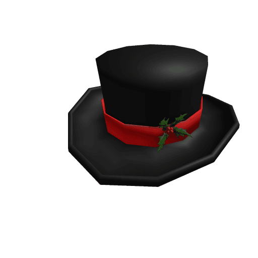 Holly Jolly Top Hat