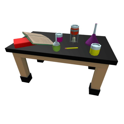 Exploding Lab Table