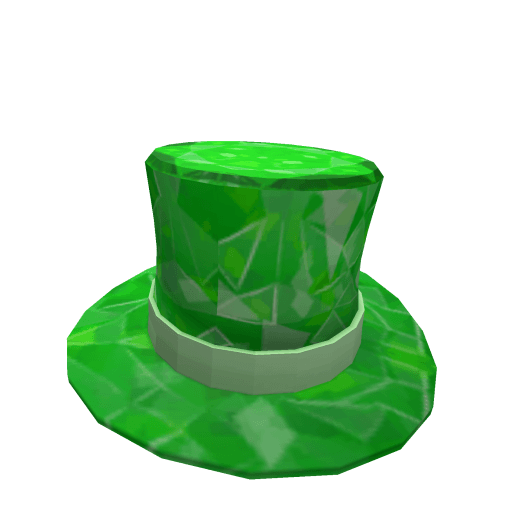 Sparkle Time Emerald Top Hat