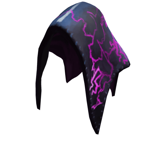 Raven Lightning Hood
