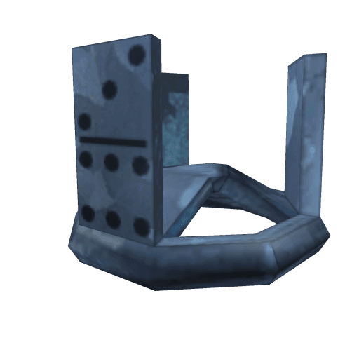 Bluesteel Domino Crown