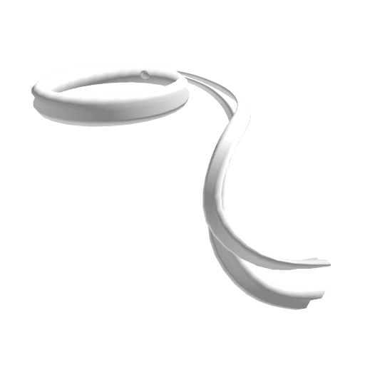 White Ninja Headband of the Unimpeachable Soul