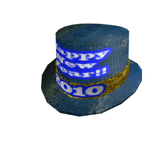 2010 New Year's Top Hat