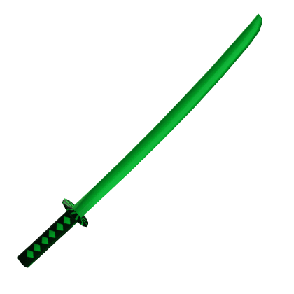 Jade Katana of the Darkest Forest