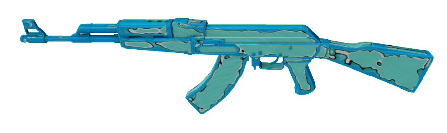 Blue Wrap (AK47)