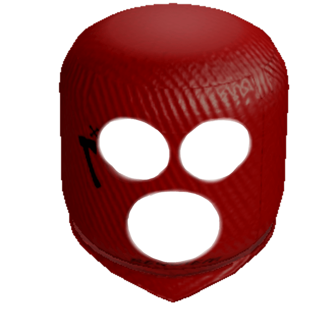 Ski Mask Red