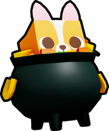 Pot of Gold Corgi