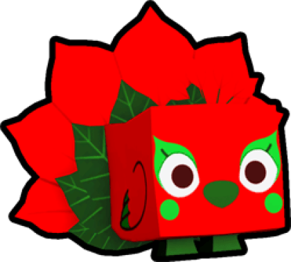 Poinsettia Peacock