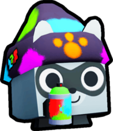 Graffiti Raccoon