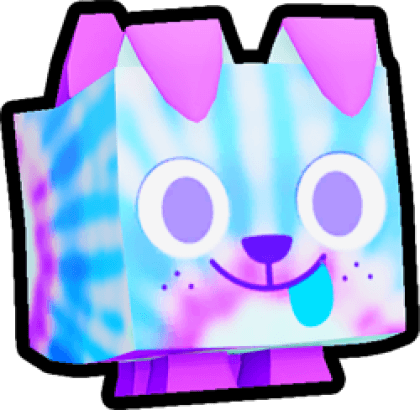 Tiedye Dog