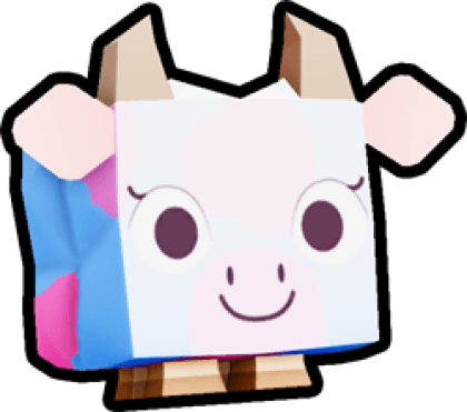 Cotton Candy Cow