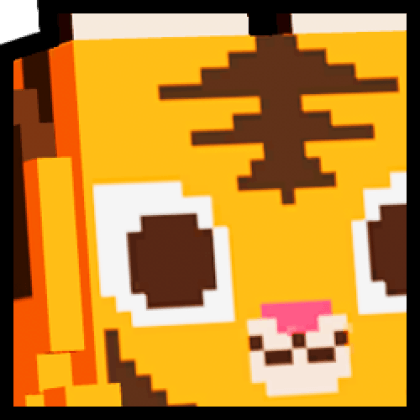 Huge Pixel Tiger