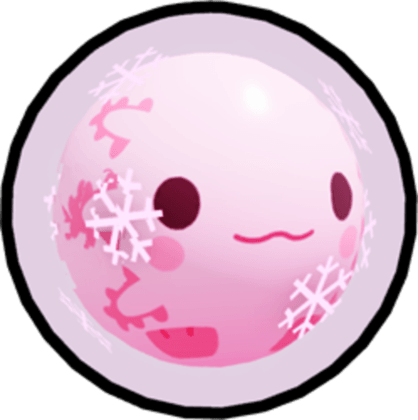 Snow Globe Axolotl