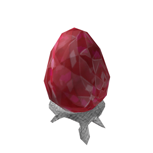 Ruby Fabergé Egg of Sparkle Time