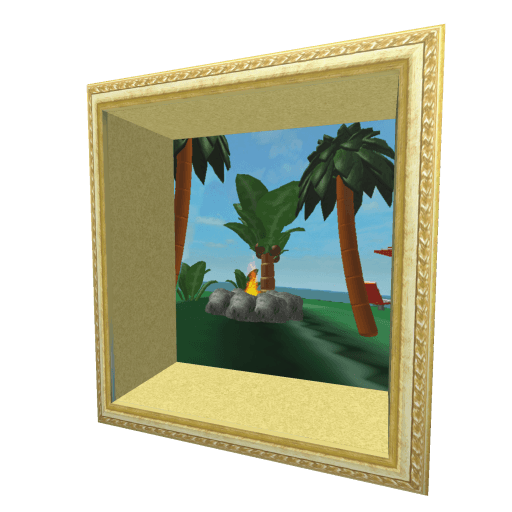 Portrait of a Hero on a Tropical Vacation