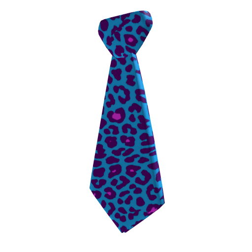Neon Cheetah Tie