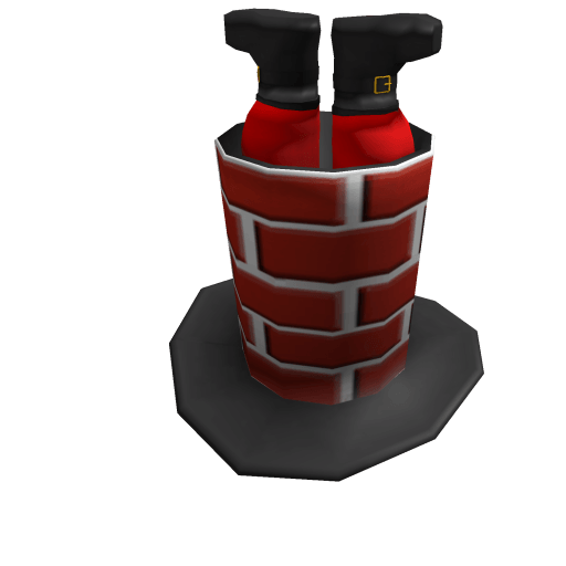 Santa Chimney Top Hat