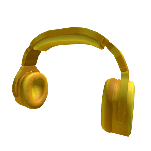 Gold Headphones