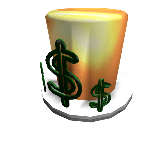 Golden Top Hat of Bling Bling