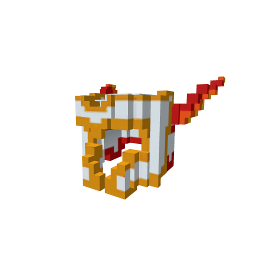 8-Bit Phoenix Winged Knight Helmet