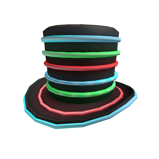 Neon Party Top Hat