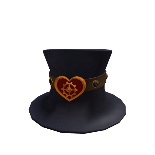 Steampunk Sweetheart Top Hat