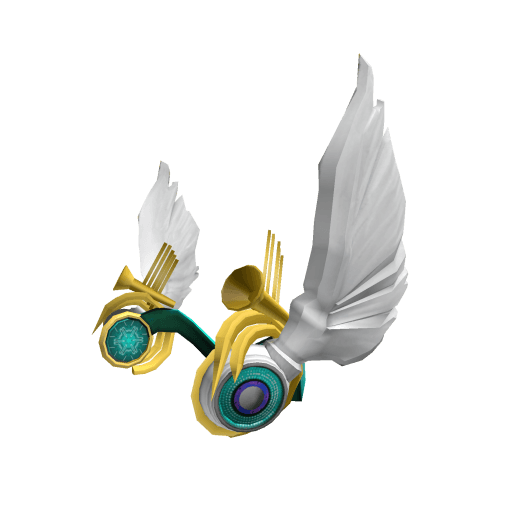Winged Headphones of Beautiful Music