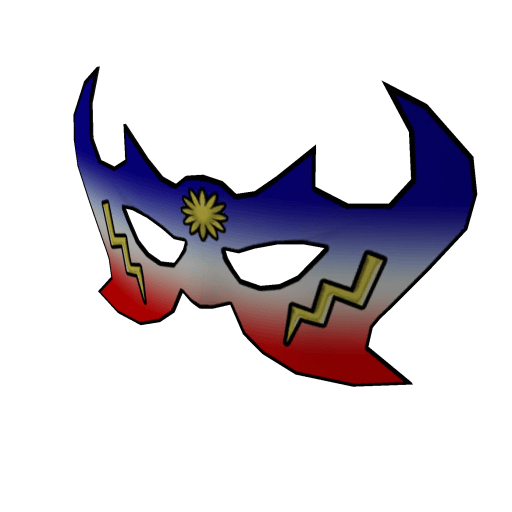 Bloxxadore Domino Mask