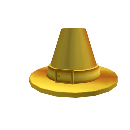 Golden Pilgrim Hat