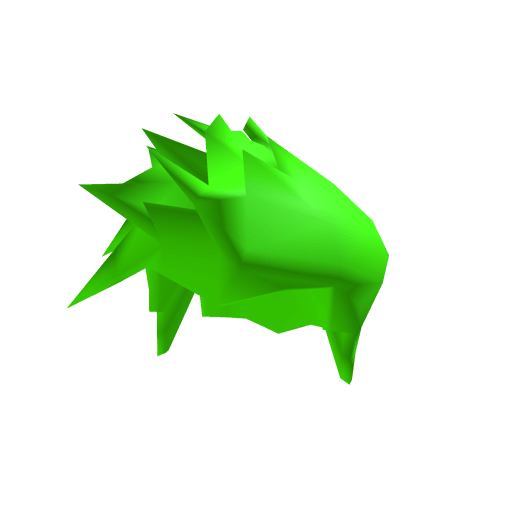 Neon Green Beautiful Hair