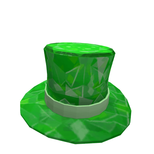 Sparkle Time Emerald Top Hat