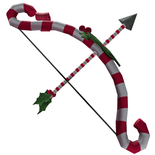 Candy Cane Bow