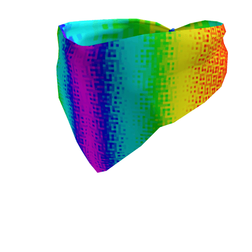 Rainbow Pixels Bandana